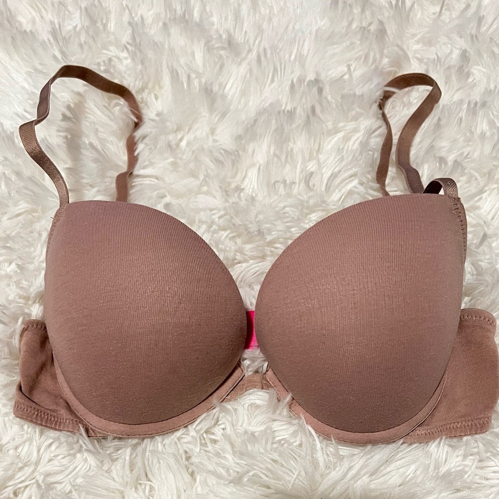 La SENZA Cotton Nude Push Up Bra - 32C